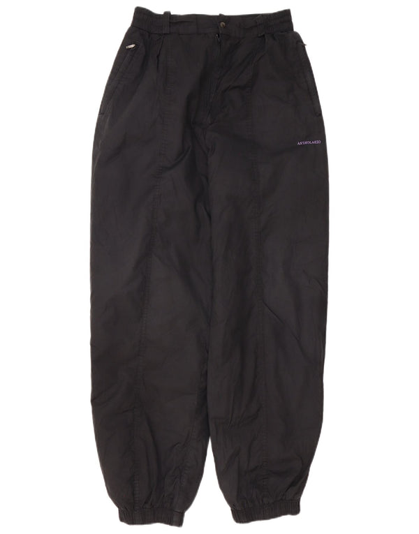 Astrolabio Damen High Waist Joggers Skihose US 8 Medium Schwarz