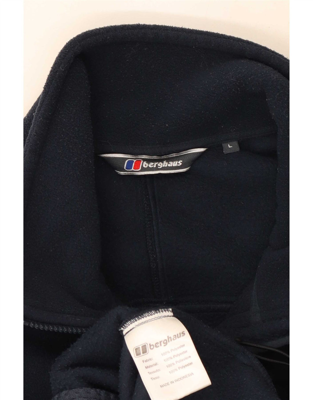 Berghaus Herren Liner Fleecejacke UK 40 Large Marineblau Polyester