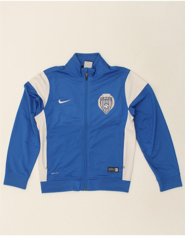 NIKE Boys Dri Fit Graphic Tracksuit Top Jacket 10-11 Years Medium  Black Vintage Nike and Second-Hand Nike from Messina Hembry 
