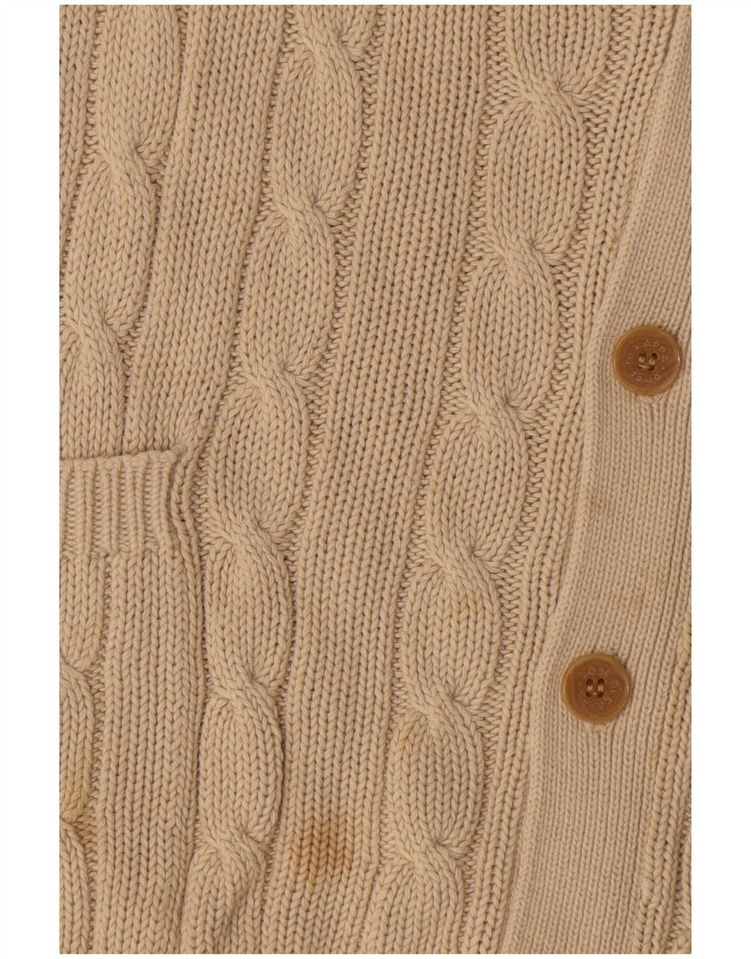 Kappa Herren Strickjacke XL Beige Baumwolle