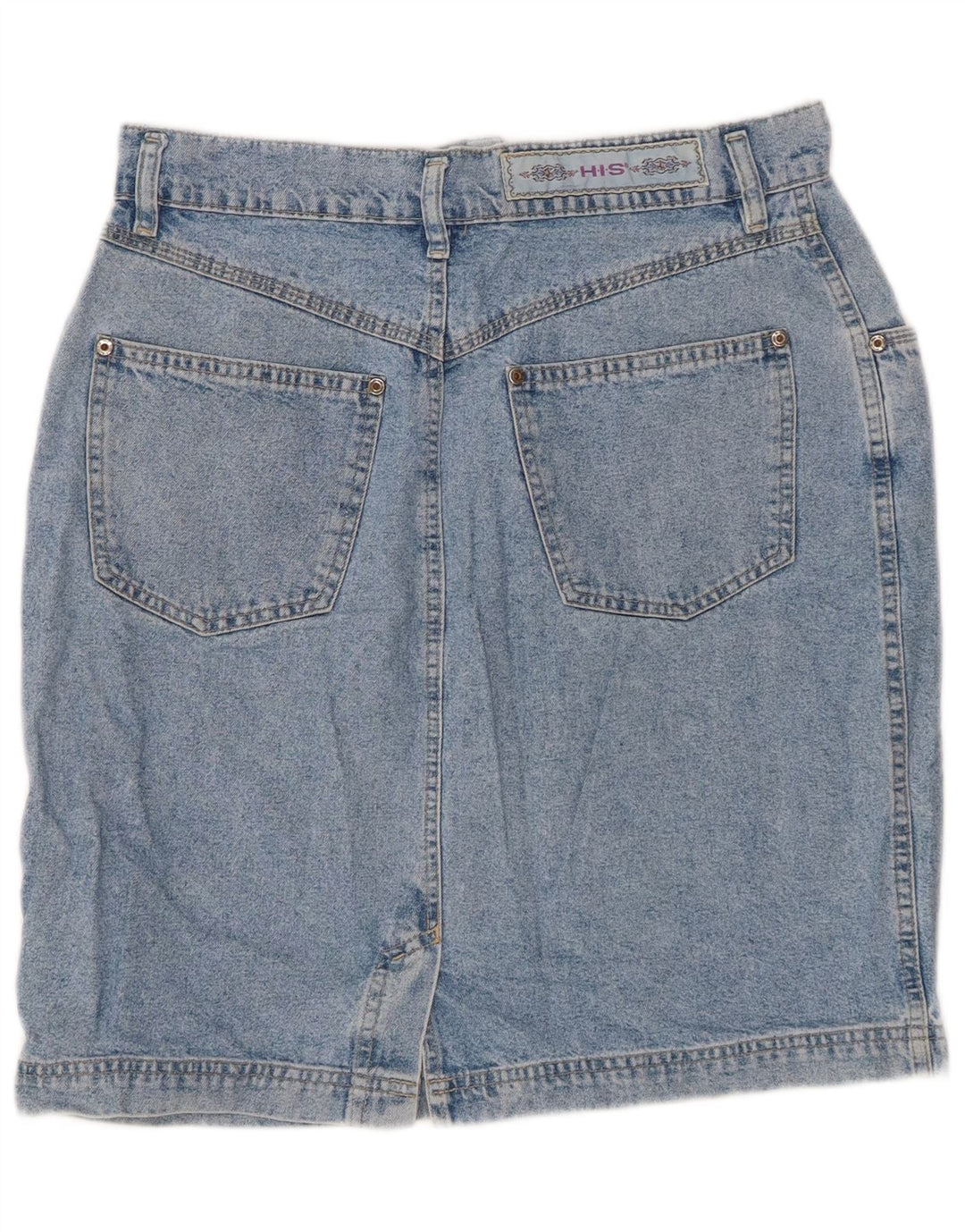 H.I.S Damen Jeansrock IT 44 Medium W30 Blau