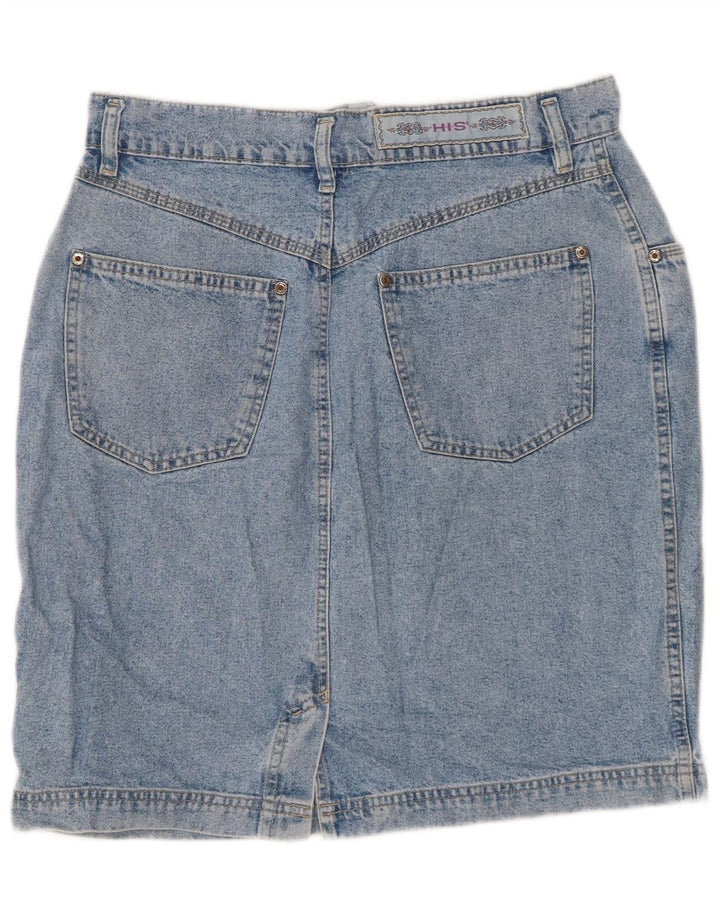 H.I.S Damen Jeansrock IT 44 Medium W30 Blau