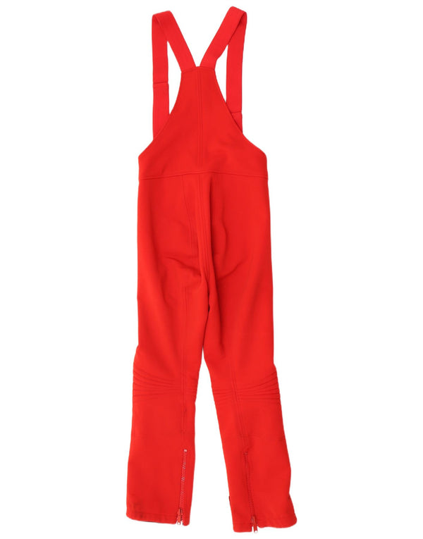 HEAD Damen Latzhose Skihose IT 42 Mittelrotes Polyamid