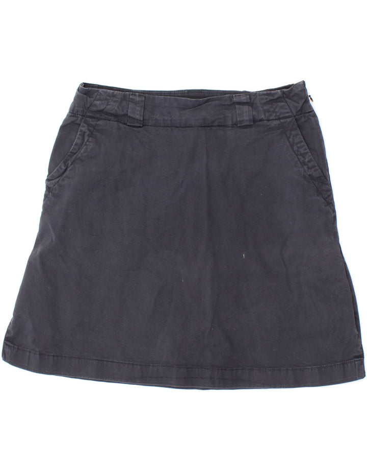SLAM Womens Skort IT 42 Medium W28  Navy Blue Cotton Vintage Slam and Second-Hand Slam from Messina Hembry 