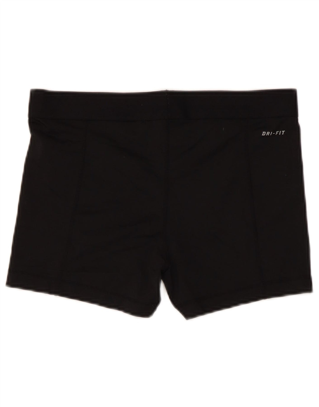 Nike Damen Dri Fit Graphic Sport Shorts UK 14 Large Schwarz