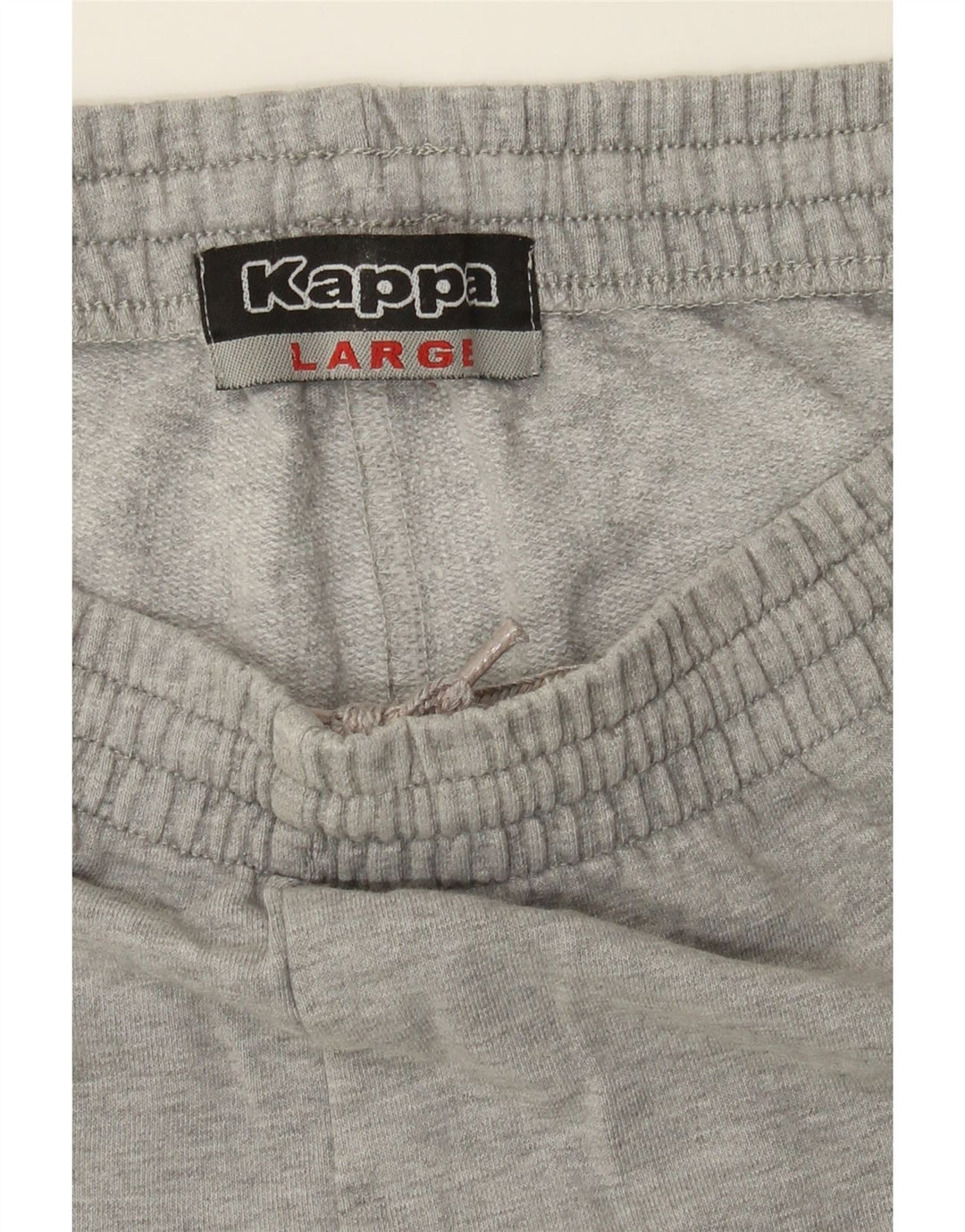 KAPPA Mens Tracksuit Trousers Large  Grey Cotton Vintage Kappa and Second-Hand Kappa from Messina Hembry 