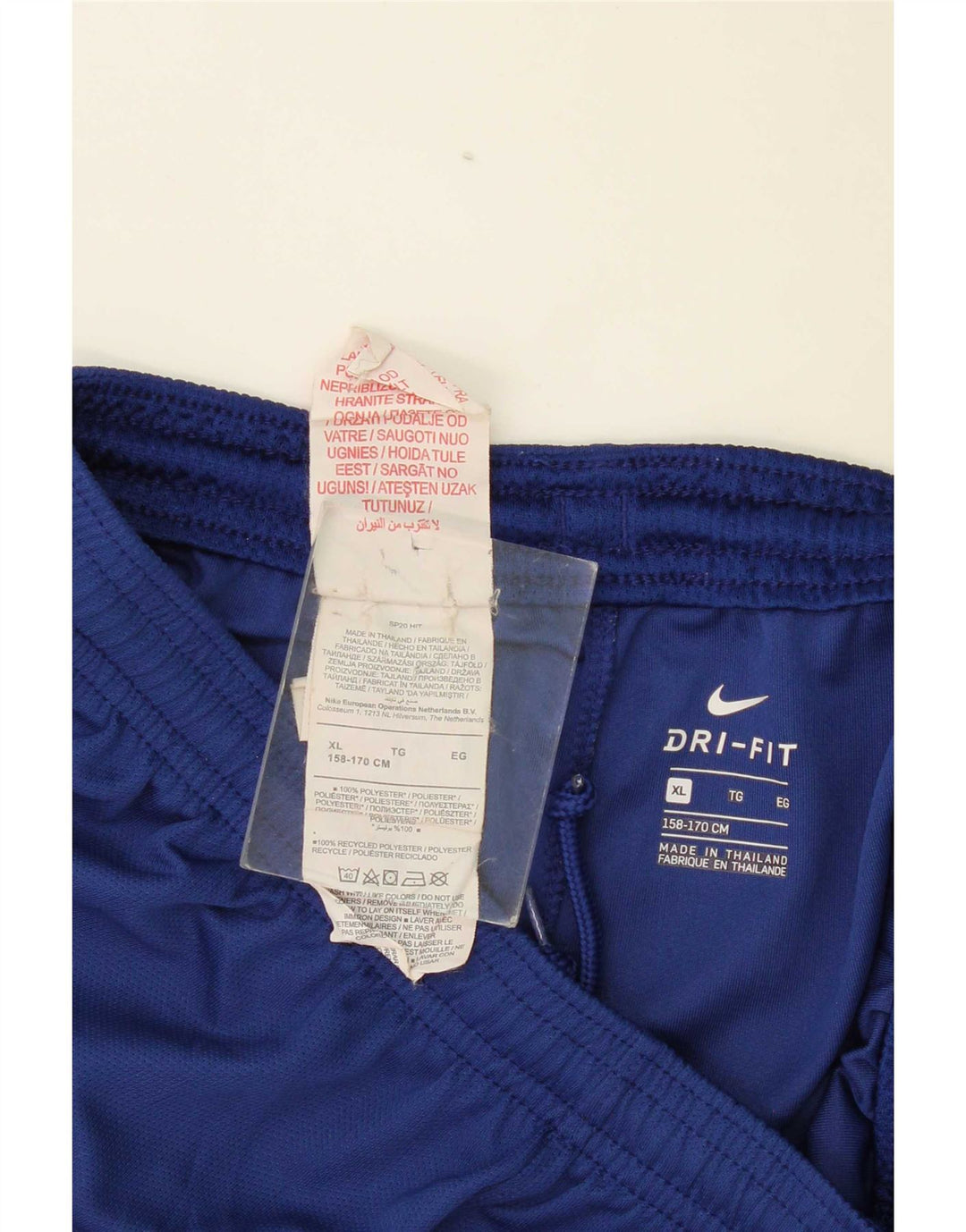 Nike Jungen Barcelona Sport Shorts 13–14 Jahre XL Blau Polyester