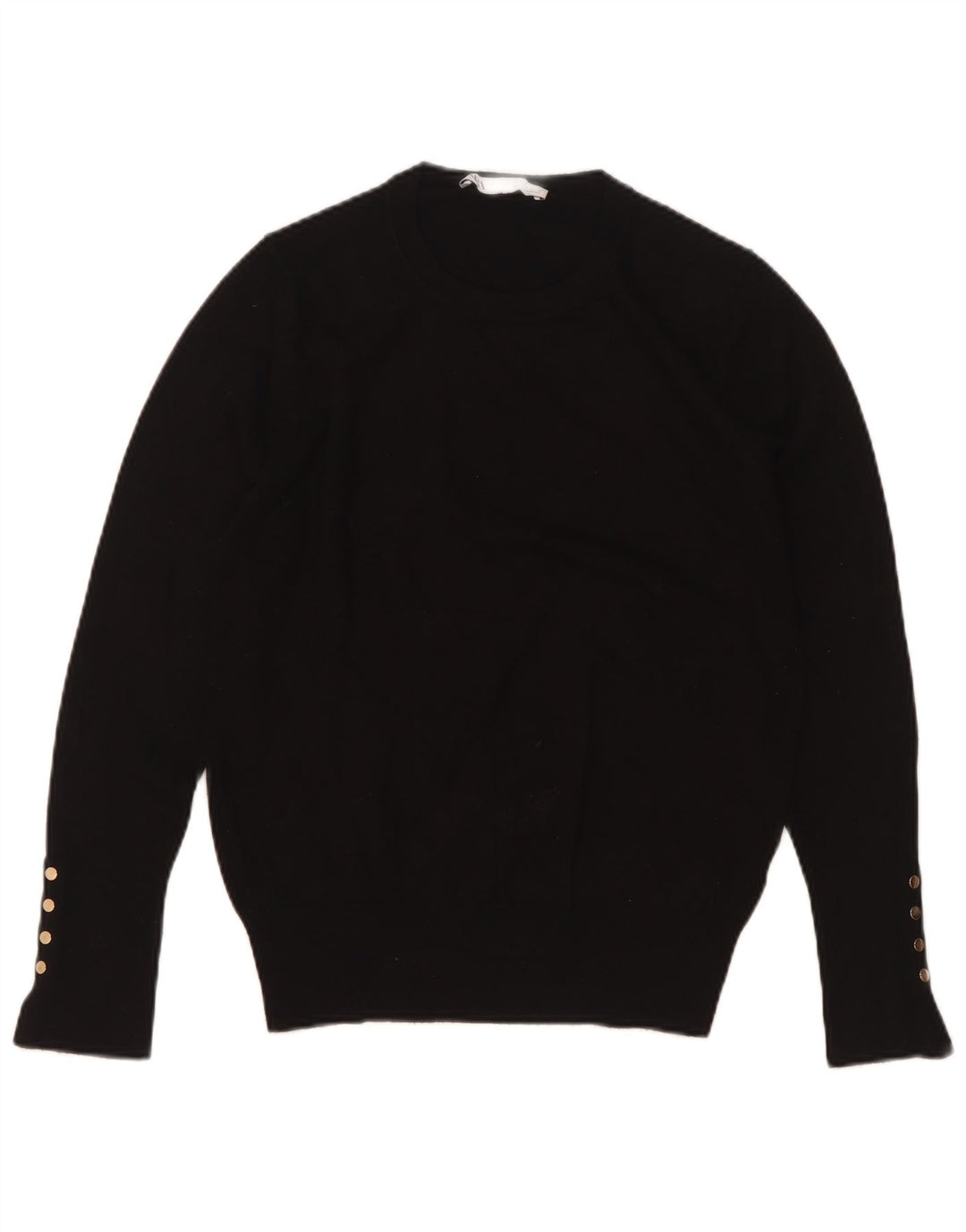 Zara Damen-Pullover mit Rundhalsausschnitt, Gr. 12, mittelschwarz