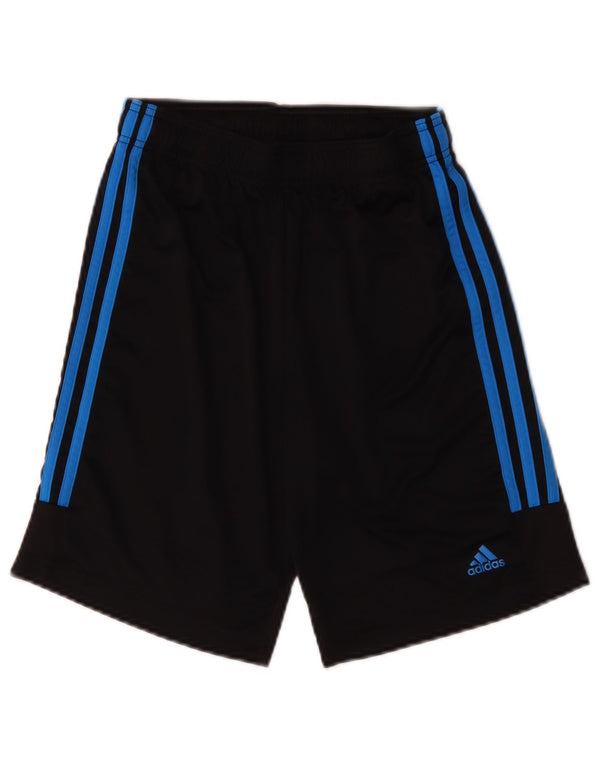 Adidas Jungen Aeroready Sportshorts 13–14 Jahre, schwarzes Polyester