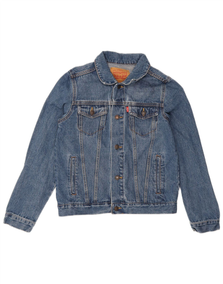 Levi's Jeansjacke für Jungen, 13–14 Jahre, blaue Baumwolle