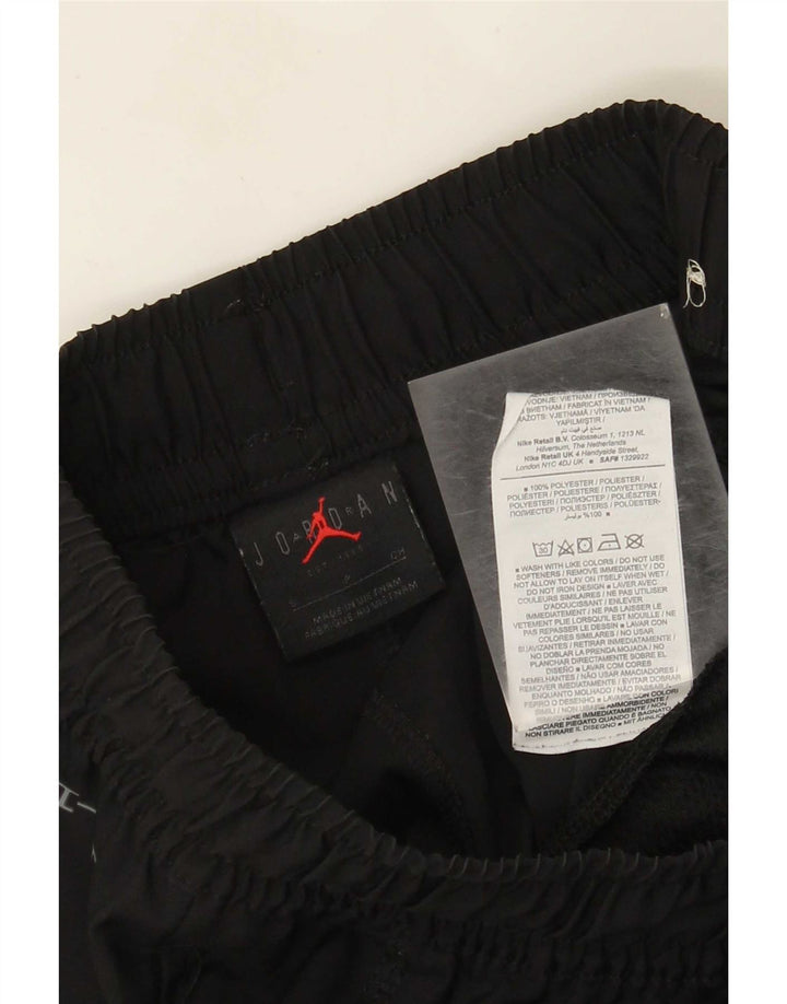 Jordan Herren-Trainingshose, Jogginghose, Größe S, Schwarz, Polyester