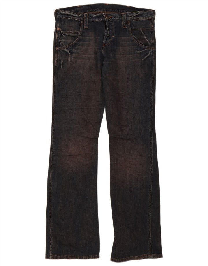 Wrangler Herren Sharkey Bootcut Jeans W32 L34 Marineblaue Baumwolle