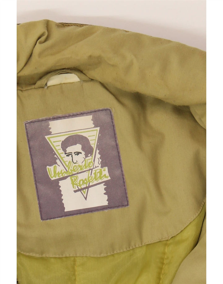 Umberto Rosetti Herren Wattierte Jacke UK 42 XL Lila Polyester