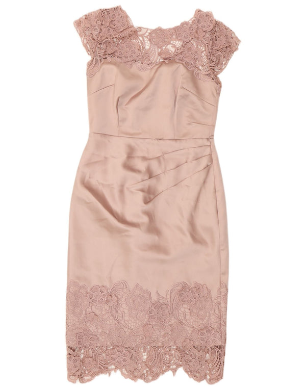 Coast Damen Etuikleid UK 8 Small Rosa Polyester