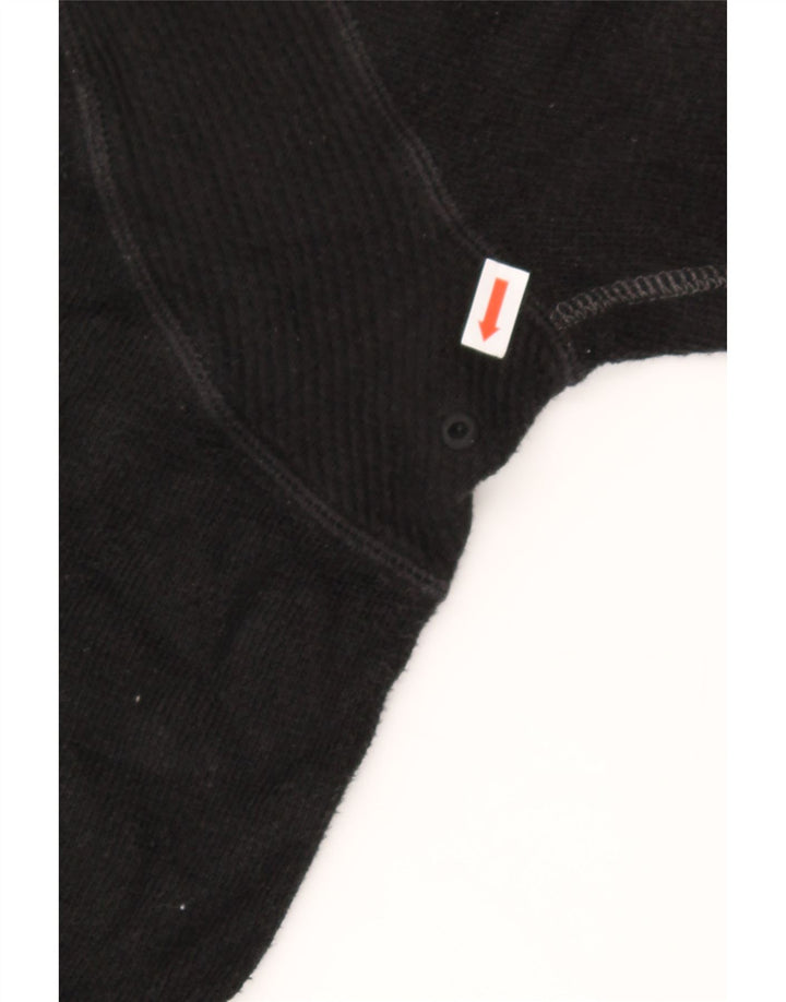 TOMMY BAHAMA Mens Zip Neck Jumper Sweater 2XL Black Vintage Tommy Bahama and Second-Hand Tommy Bahama from Messina Hembry 