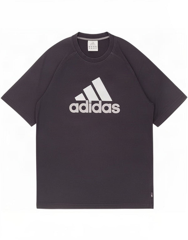 Adidas Herren-T-Shirt mit Grafik, mittelgroß, marineblau, Baumwolle