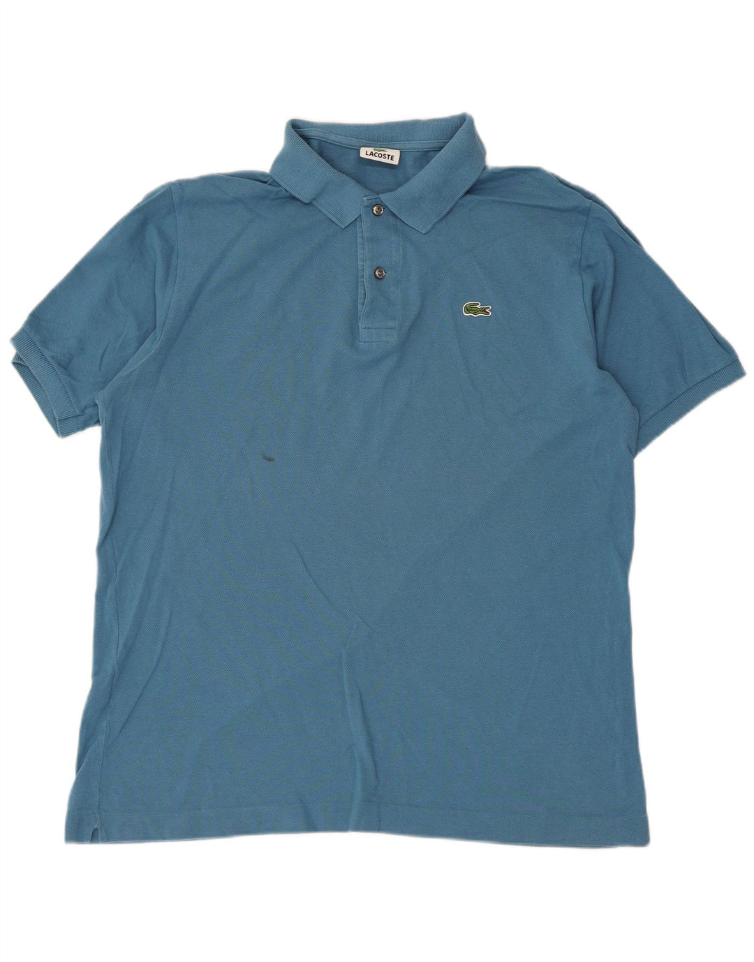Lacoste Herren-Poloshirt, Größe 6 XL, blaue Baumwolle