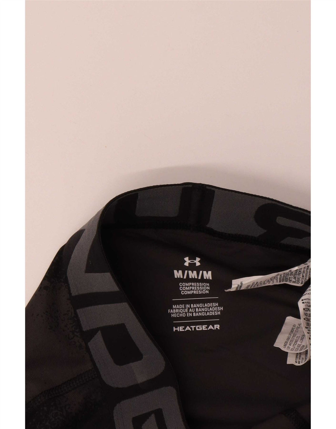 Under Armour Herren-Radsport-Grafik-Sportshorts in mittlerer schwarzer Tarnung
