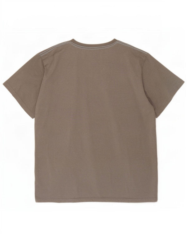 Weird Fish Mens Graphic T-Shirt Top 3XL Grey Cotton