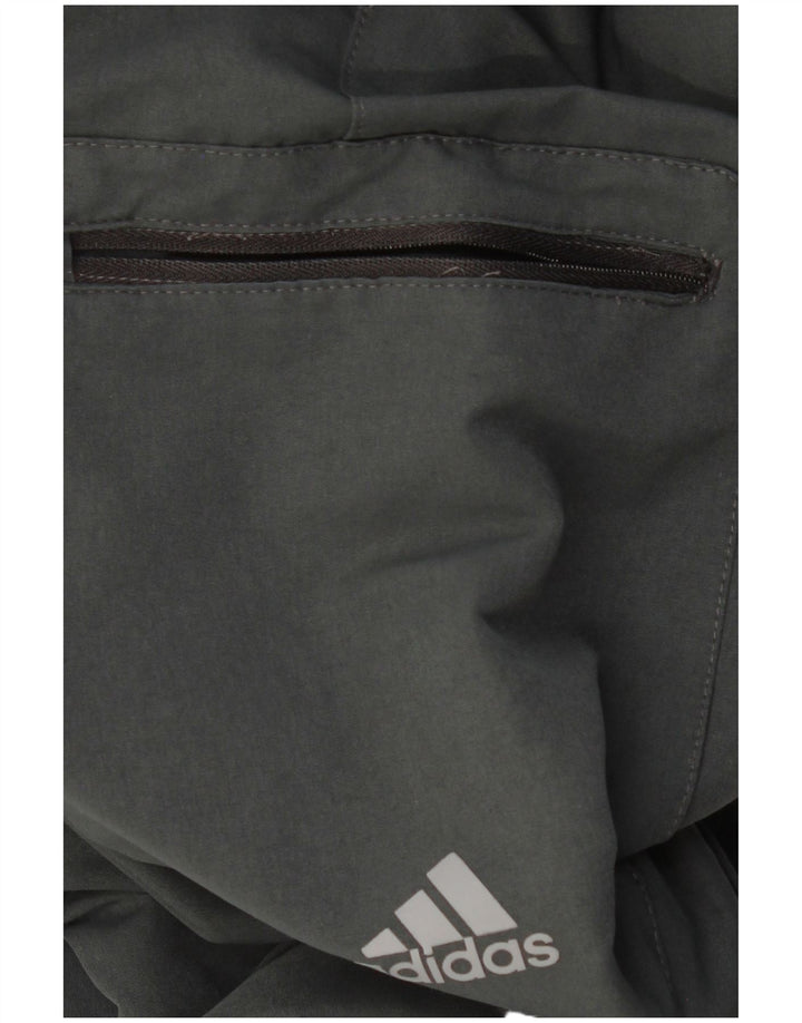 ADIDAS Herren Clima 365 gerade Windjacke Hose W36 L34 Grau