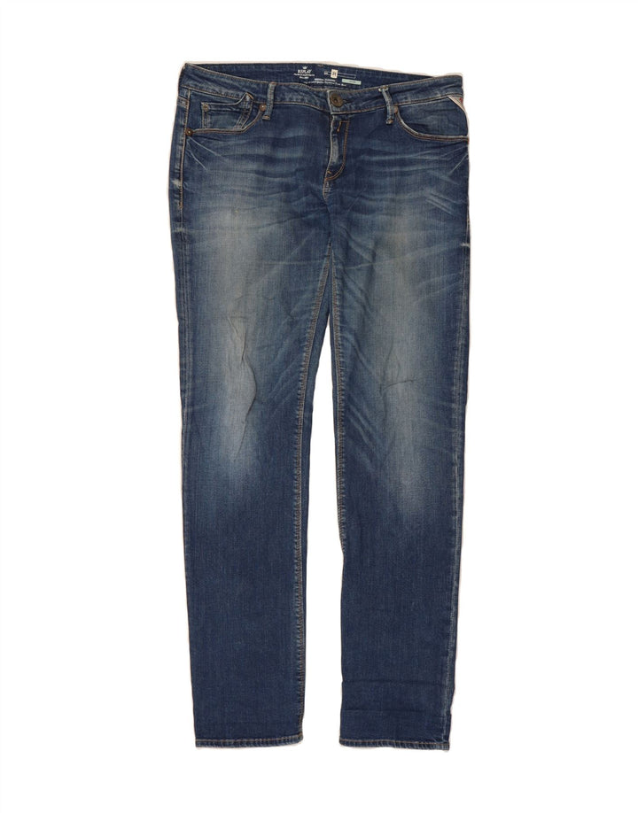 REPLAY Womens Slim Jeans W31 L32 Blue Cotton Vintage Replay and Second-Hand Replay from Messina Hembry 