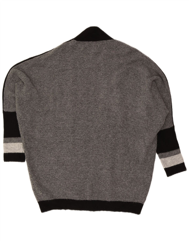 Marks & Spencer Damen Longline-Cardigan-Pullover UK 14 Medium Schwarz