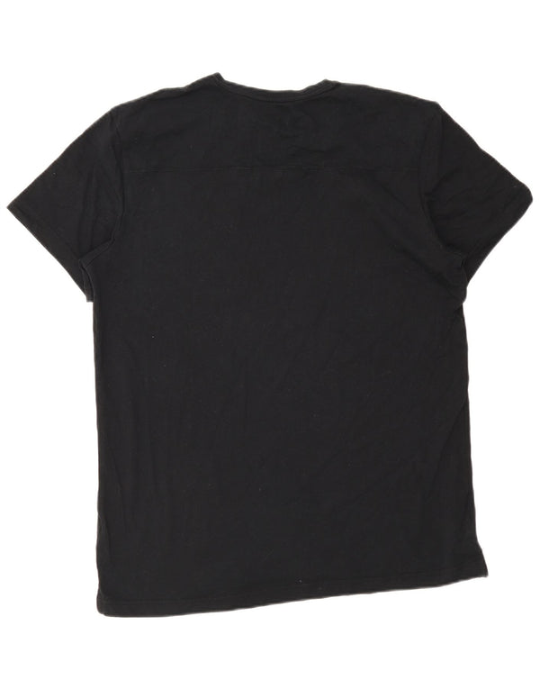 Adidas Herren T-Shirt Top XL Schwarz Baumwolle