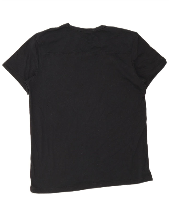 Adidas Herren T-Shirt Top XL Schwarz Baumwolle