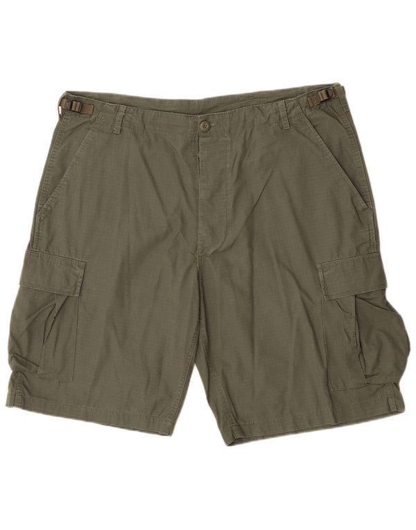 Mil-Tec Herren Cargoshorts 2XL W42 Khaki Baumwolle