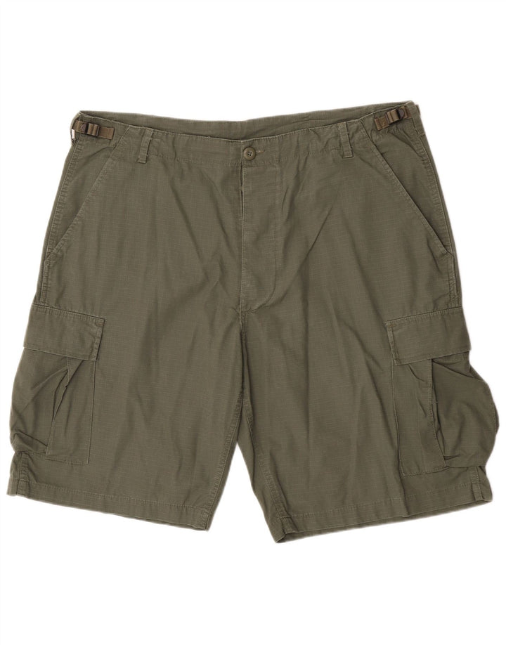 Mil-Tec Herren Cargoshorts 2XL W42 Khaki Baumwolle