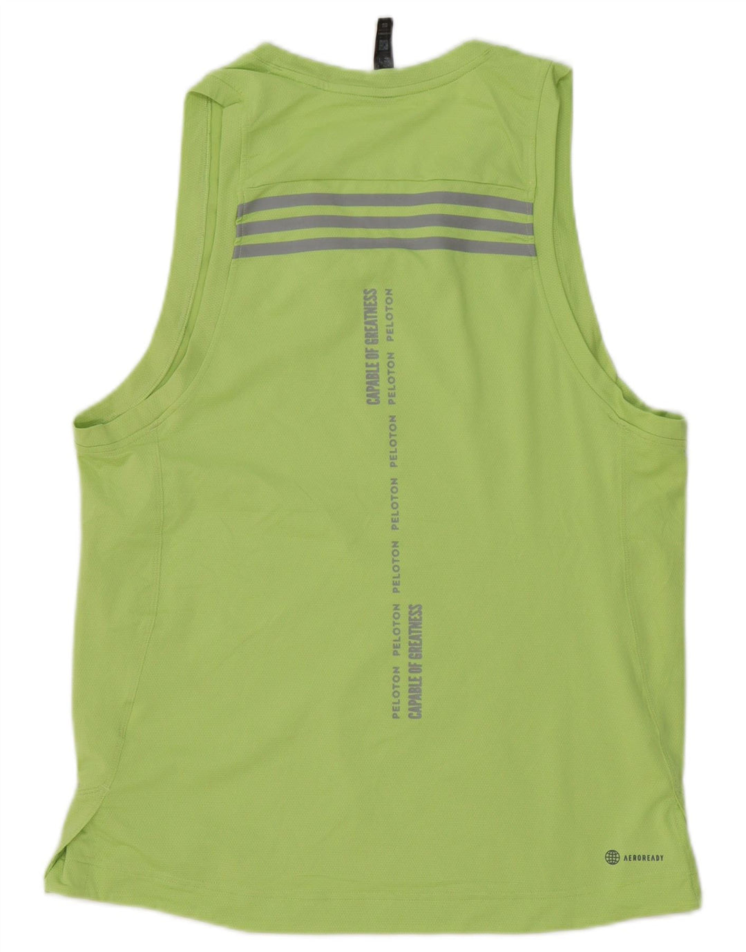 Adidas Herren Aeroready Graphic Weste Top Mittelgrün