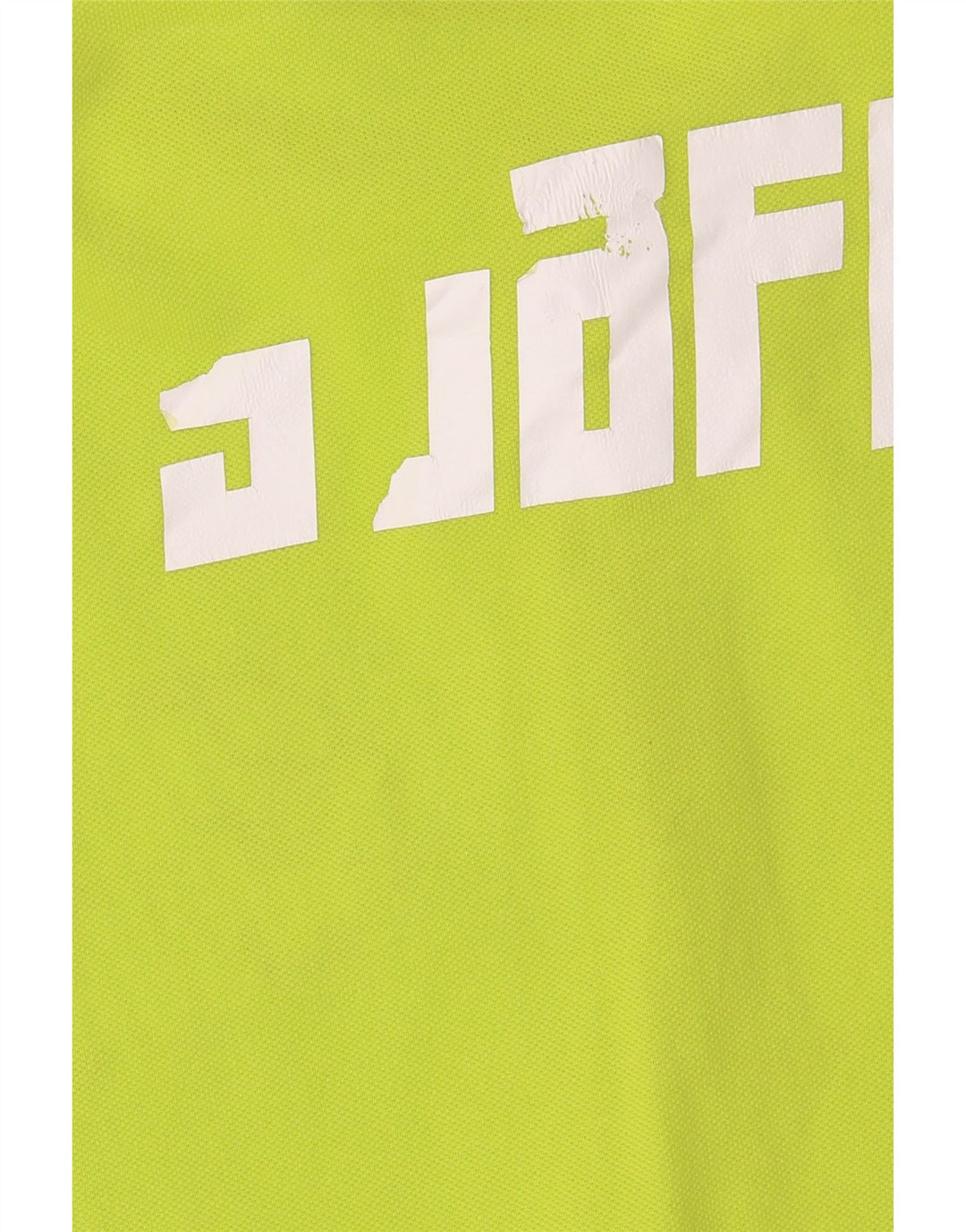 KAPPA Damen Grafik-Poloshirt UK 20 2XL Grüne Baumwolle