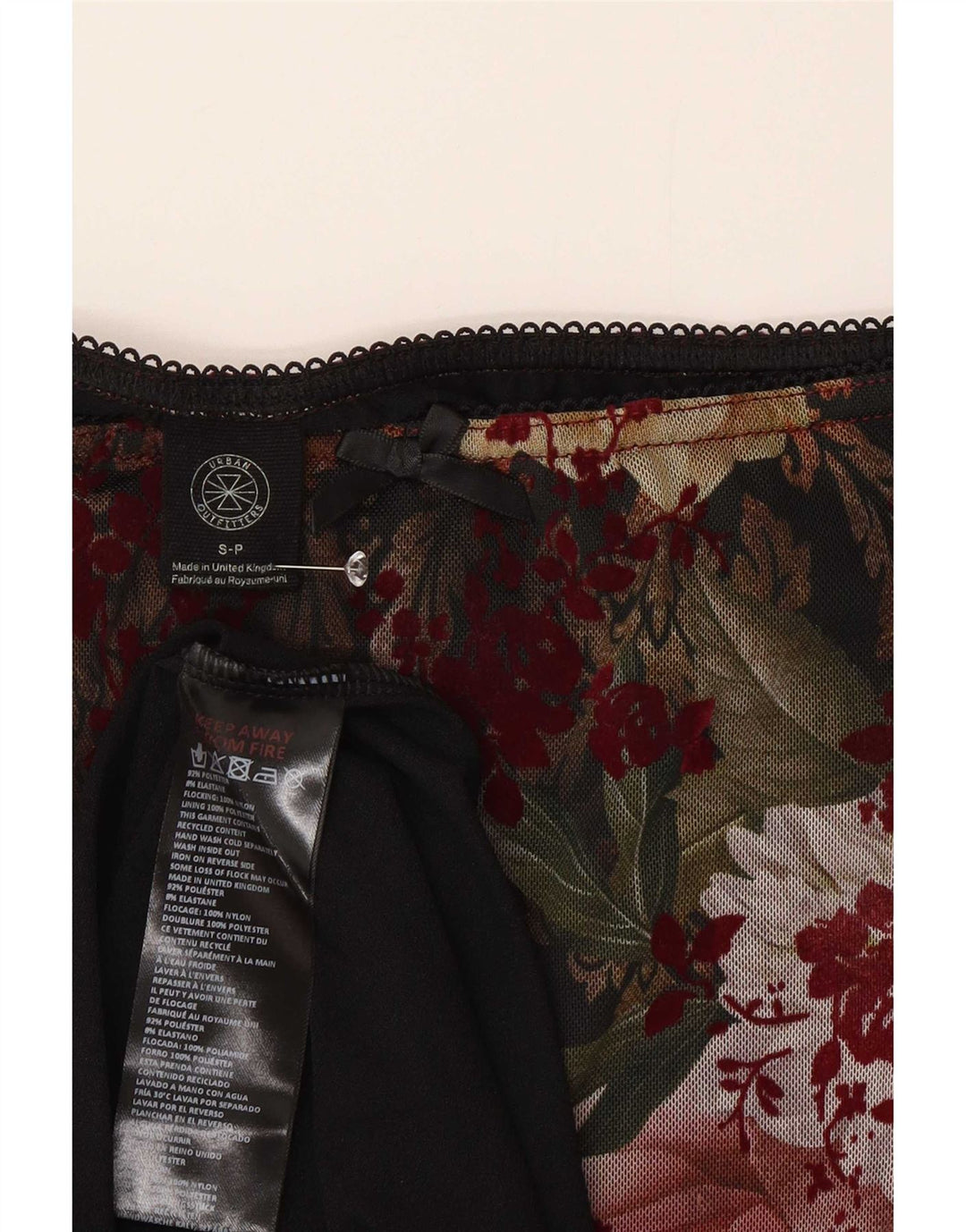 Urban Outfitters Damen-Maxirock, Größe S, Größe S, mehrfarbig, Blumenmuster, Polyester