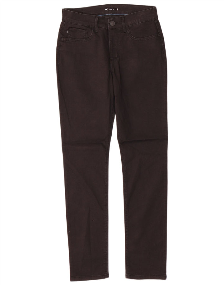 LEE Damen Easy Fit Slim Jeans US 8 Medium W30 L31 Schwarze Baumwolle