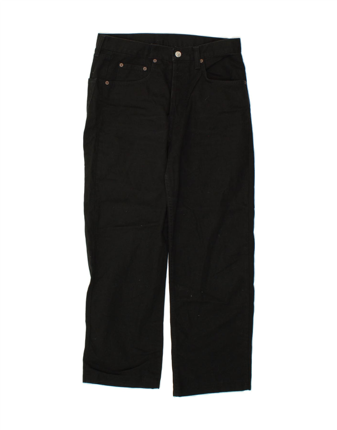 RIFLE Womens Straight Jeans W33 L26  Black Cotton Vintage Rifle and Second-Hand Rifle from Messina Hembry 