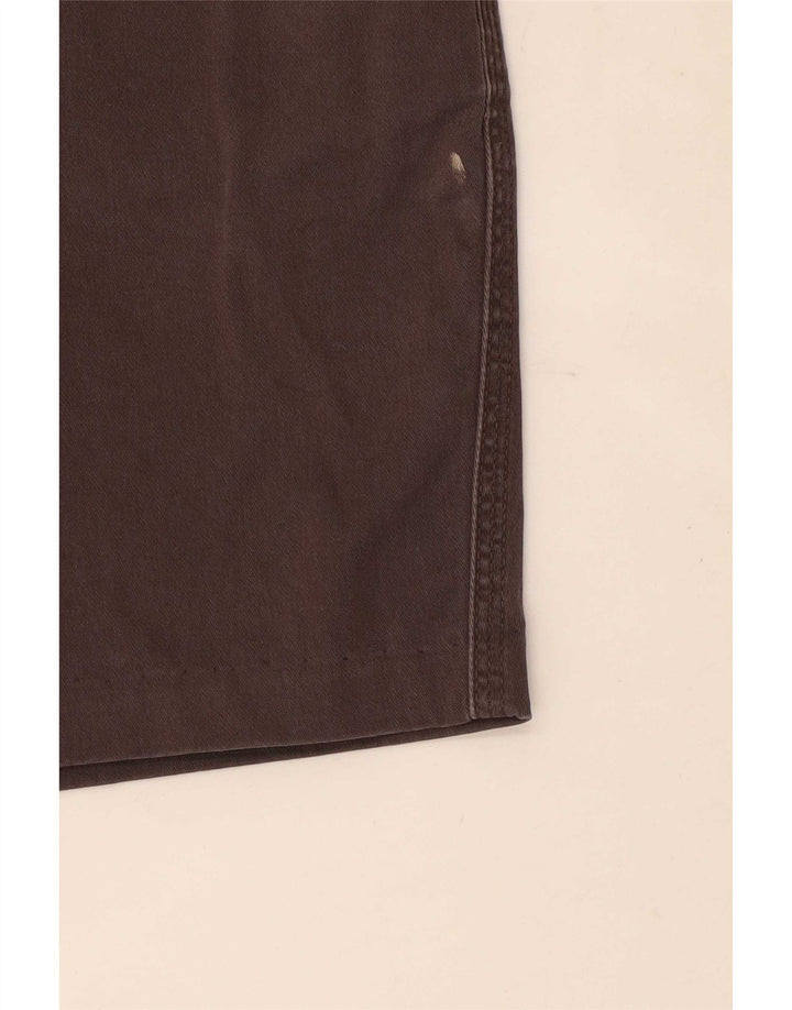 Vintage Damen Chino Shorts W28 Mittelgraue Baumwolle