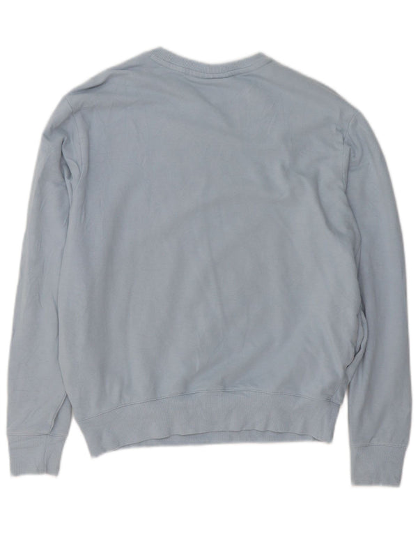 Fila Herren Loose Fit Sweatshirt Pullover XS Blaue Baumwolle