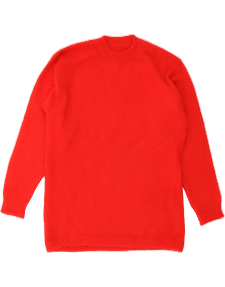 VINTAGE Womens Crew Neck Jumper Sweater UK 14 Large Red Vintage Vintage and Second-Hand Vintage from Messina Hembry 