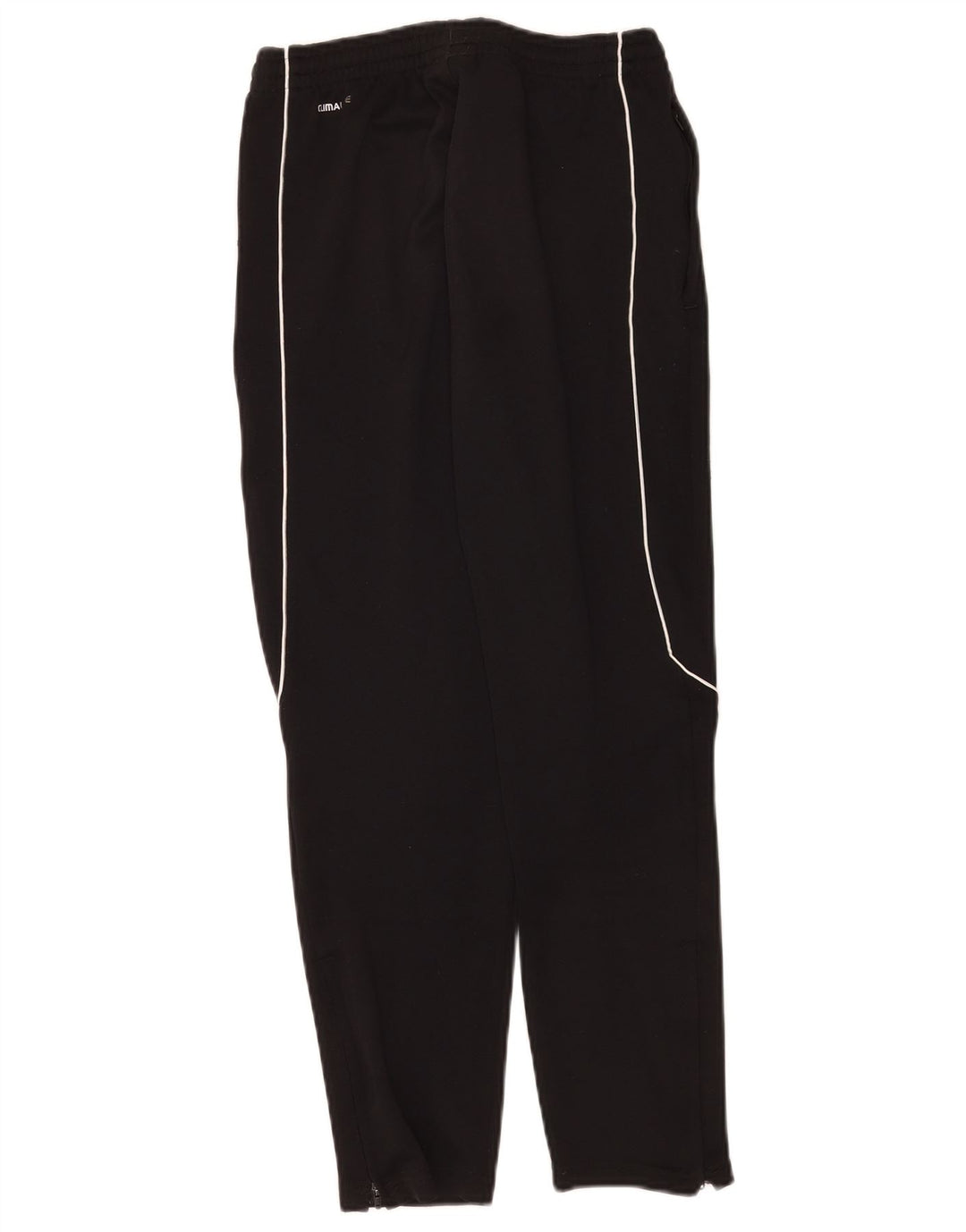 Adidas Jungen Climalite Trainingshose 11–12 Jahre, schwarzes Polyester