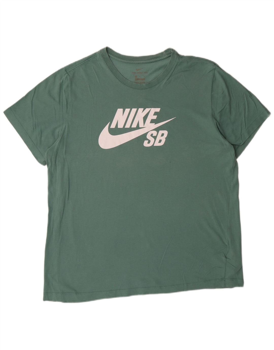 Nike Herren-T-Shirt mit Grafik, XL, grüne Baumwolle