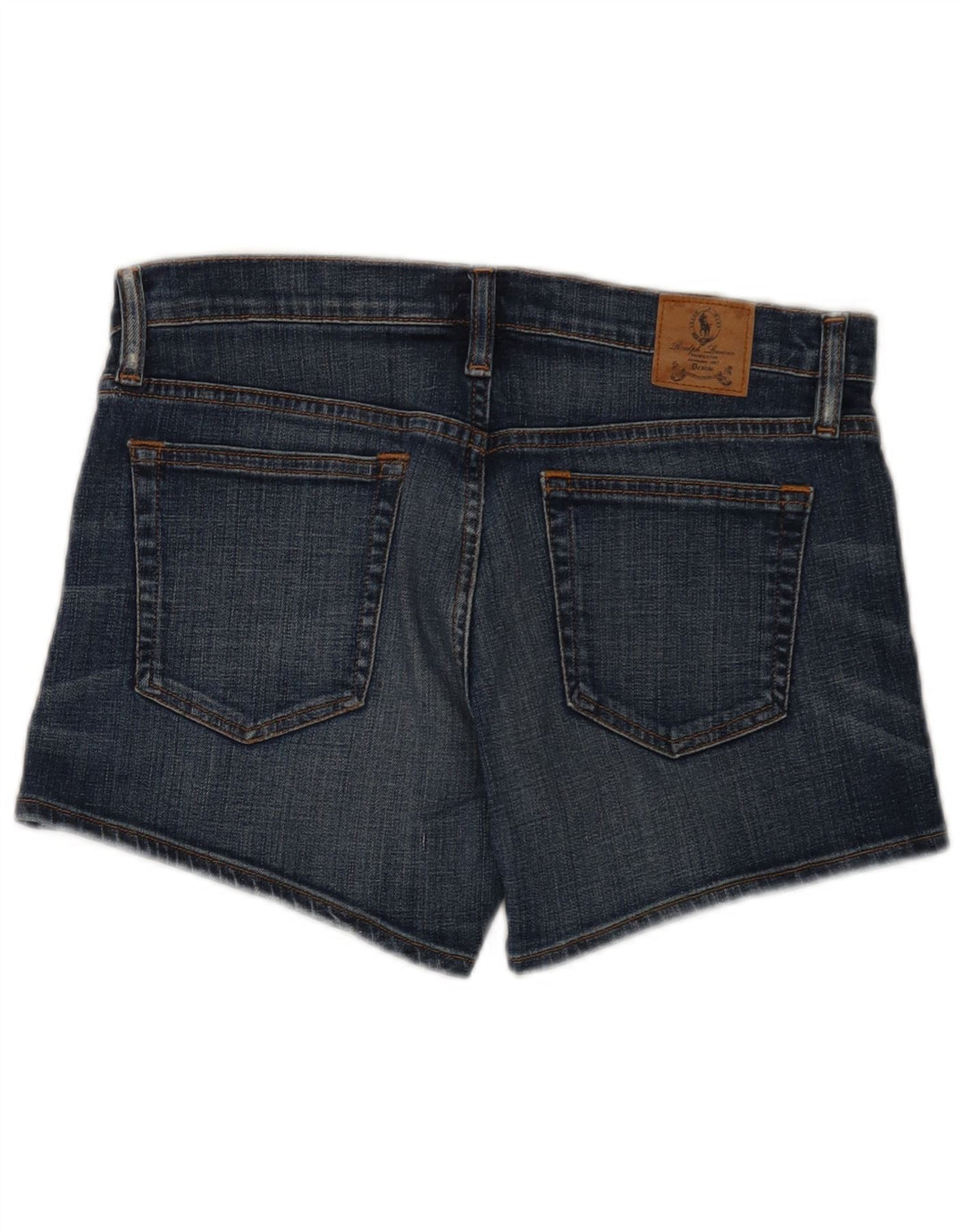 Ralph Lauren Damen Jeansshorts W29 mittelblaue Baumwolle