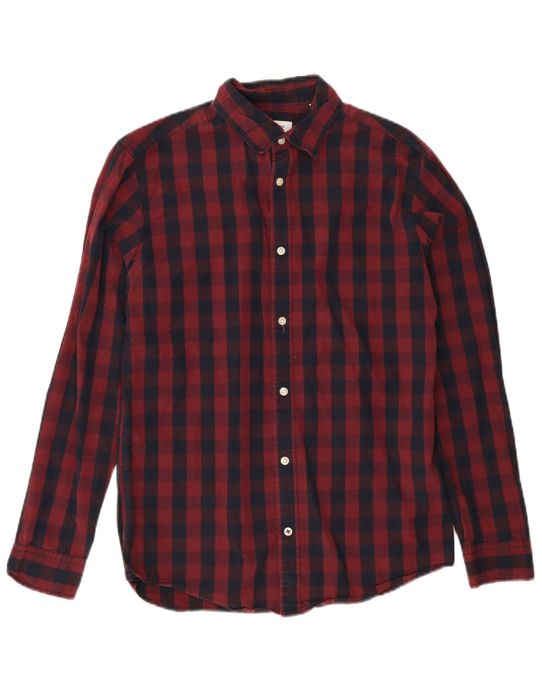Jack & Jones Herrenhemd Medium Burgundy Gingham