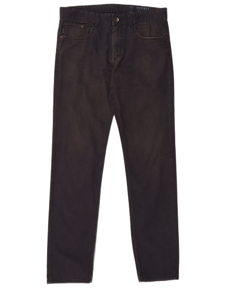 Esprit Herren Slim Jeans W31 L32 Marineblau Baumwolle