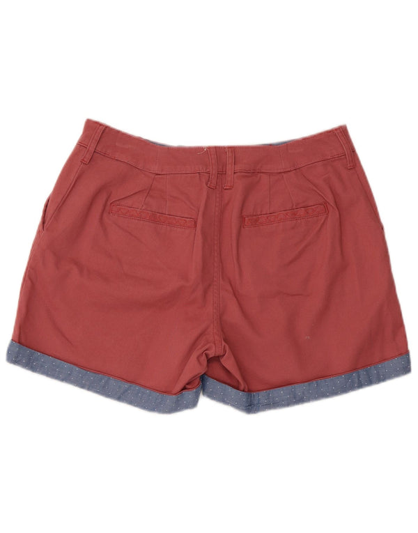 White Stuff Damen Chino-Shorts, normal, UK 10, Größe S, W30, rote Baumwolle