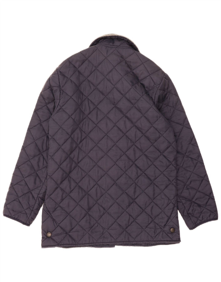 Barbour Herren Steppjacke UK 38 Medium Navy Blue Colourblock