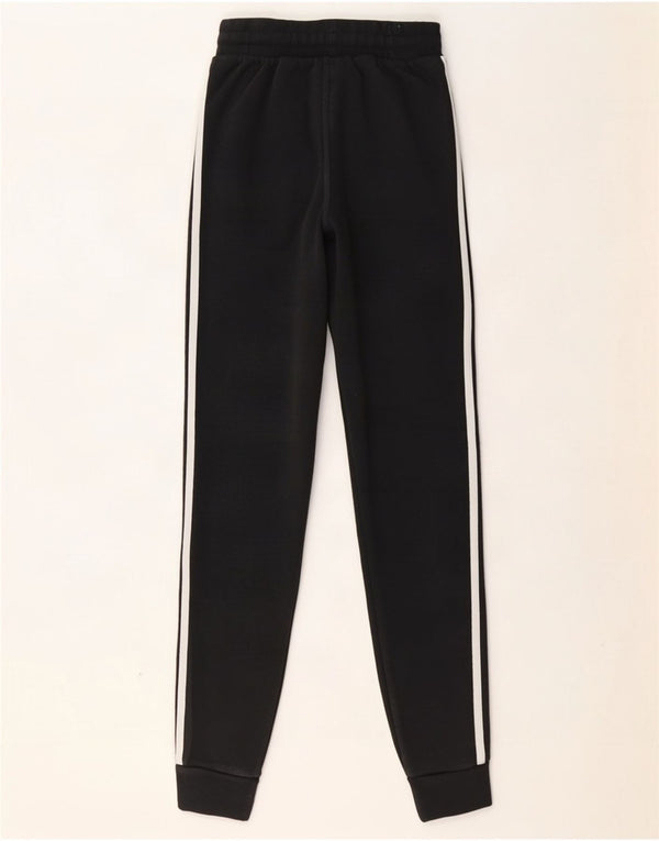 Adidas Damen Trainingshose Jogger UK 4 XS Schwarz Baumwolle