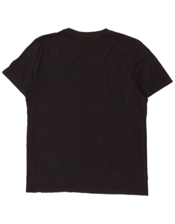 Jack & Jones Herren T-Shirt Top 2XL Schwarz Baumwolle