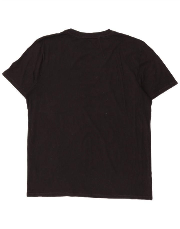Jack & Jones Herren T-Shirt Top 2XL Schwarz Baumwolle