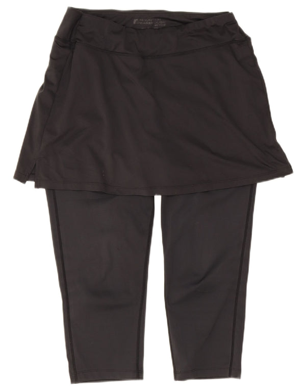 Mountain Warehouse Capri-Leggings für Damen, UK 14, Größe L, Schwarz, Polyester