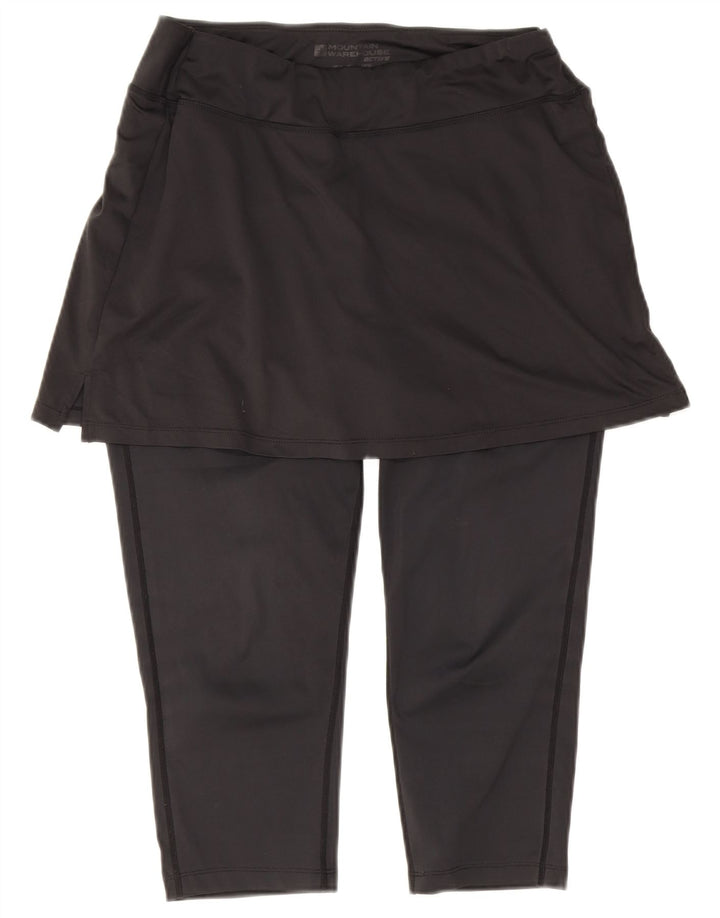 Mountain Warehouse Capri-Leggings für Damen, UK 14, Größe L, Schwarz, Polyester